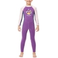 thumbnail image 1 of Soidarity Traje de neopreno para niños, conjunto de esnórquel de una pieza, traje de baño de dibujos animados para niñas, traje de neopreno de nailon Deportes acuáticos Violeta METRO Soidarity OD003308-02, 1 of 6