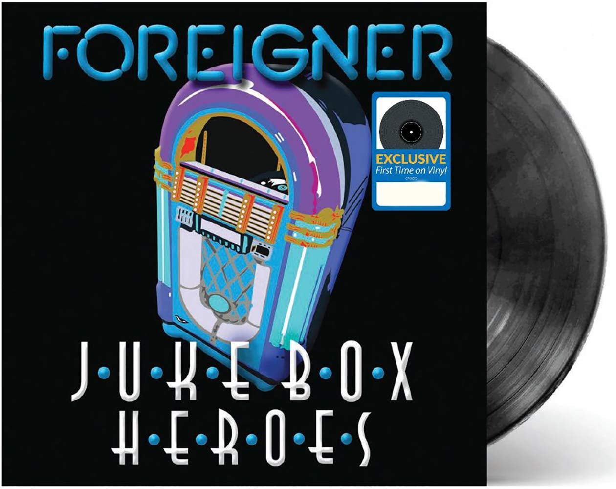 juke box hero foreigner band musical group license plate frame usa made 