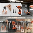 thumbnail image 6 of 34PCS Heavy-Duty Metal Garage Hooks, Rustproof Wall-Mounted Storage Hooks, Multi-Size Organizer for Workshop, Garage & Shed, Space-Saving Tool Hangers, 6 of 8