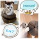 thumbnail image 5 of Rascador de cartón para cama de gato, rascador para mascotas para camas de interior, muebles para gatos, hogar, sala de estar, gatito, perros grandes y pequeños, 1 ud. JAMW Sencillez, 5 of 5