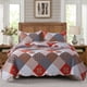 thumbnail image 1 of Honeilife Juego De Edredón Tamaño King – Colcha De Microfibra De 3 Piezas, Colcha Reversible, Juego De Cama De Retazos, Funda De Cama Ligera, Colchas Florales, Colchas Para Todas Las Estaciones, Color, 1 of 9