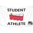 thumbnail image 1 of Bandera Deportista Estudiante Probsin 90x150 cm Banner Duradero, 1 of 7