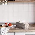 thumbnail image 6 of Luxe Designs | Grey Wooden Rectangular Tissue Box Cover/Tissue Dispenser/Napkin Holder - Slide-Out Bottom - Farmhouse Décor, 6 of 7