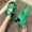 Green, variant on Platform Sandals for Women Slide Open Toe Beach Sandals Casual Slide Party Shoes