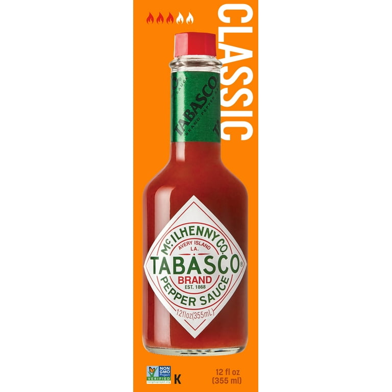 Tabasco Original Flavor Pepper Sauce 12 oz 
