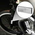 thumbnail image 3 of Reflector universal de 4 piezas de 3,46 "x 1,26" - Reflector rectangular de seguridad para motocicleta y bicicleta que aumenta la visibilidad y la seguridad en la carretera - Plástico blanco, 3 of 8