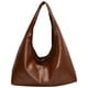 thumbnail image 3 of Bolso Hombro PU para Mujer Mano Vintage Axila (café), 3 of 8