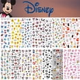 thumbnail image 2 of 1 Uds. Pegatinas de uñas de dibujos animados de Disney, venta al por mayor, pegatinas para decoración de uñas de pasta impermeable, serie de Anime de princesa Mickey, decoración de uñas Deng Xun unisex, 2 of 2