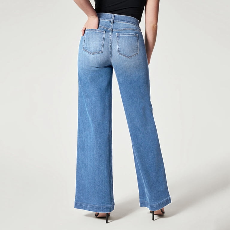 High Waisted Wide Leg Jeans - Y2K Flare Denim, Stretchy Bell Bottoms. Shop Now! From Womens Jeans - Price 49.7