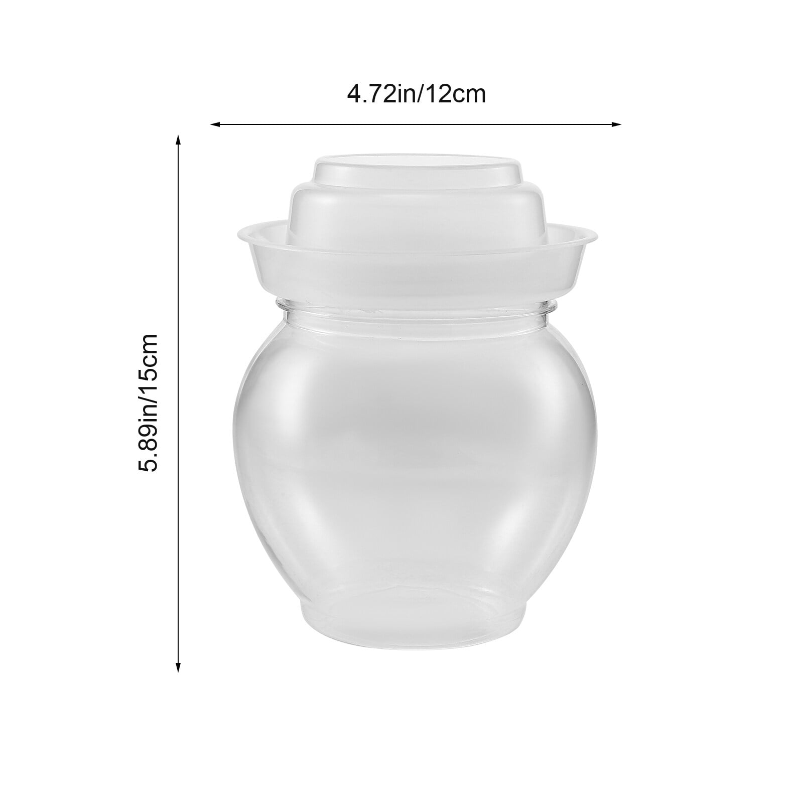 Transparent Fermenting Jar Kitchen Pickle Jar Large Capacity Pickling