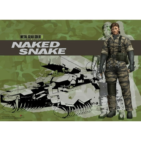 Wall Scroll - Metal Gear Solid - New Snake/Shagohod Fabric Poster Art ge5347