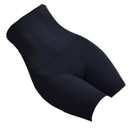 

HOMEMAXS High-waist Panty High Waist Tummy Tuck Trousers Women Shapeware Waist Non-trace Pants Summer Thin Underpants for Women (Black XL/XXL)