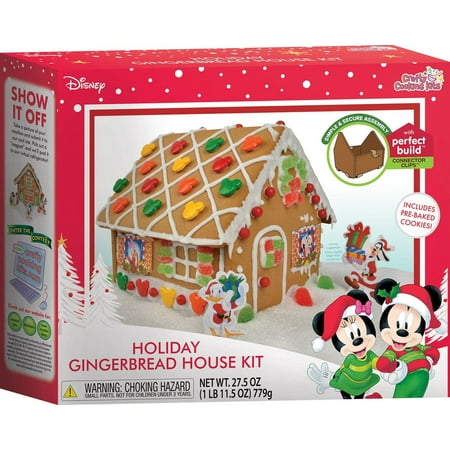 Disney's Mickey Pre-Baked Holiday Gingerbread House Kit