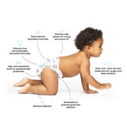 Hello Bello Premium Overnight Baby Diapers, Cute Gender Neutral Designs, Size 4, 21 Count