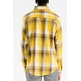 thumbnail image 3 of Flannel Shirts for Men, Long Sleeve Button Down Shirt Lightweight Plaid Brushed Casual, 3 of 4