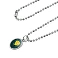 thumbnail image 2 of Electric Eel In Light bulb With Electricity Antiqued Oval Charm Pendant with Chain, 2 of 3