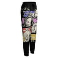 thumbnail image 5 of Demon Slayer Women's Jogger Track Pants Print Drawstring Lounge Sweatpants Casual Trousers for Yoga, Workout L, 5 of 7