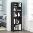 thumbnail image 3 of Librería Furinno JAYA Simply Home con 5 estantes y 5 niveles, negra, 3 of 8