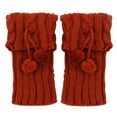 thumbnail image 3 of Jambières Torsadées Mode pour Femmes, Chaussettes Courtes à Rabat, 3 of 4