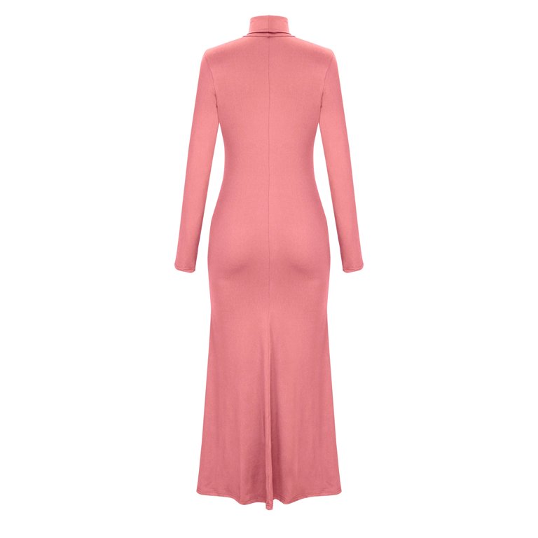 Pink Long Fitted Sundresses Pink Bodycon Maxi Dress Spaghetti Strap Slinky XS Pink Long Fitted Sundresses Pink Bodycon Maxi Dress Spaghetti Strap Slinky XS