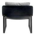 thumbnail image 6 of Moe's Home Collection Connor Polyester Fabric Club Accent Chair in Gray, 6 of 9