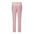 thumbnail image 2 of AZoiNM Women's 2 Piece Pant Suit Set Business Casual One Button Blazer and Trousers Slim Fit Professional Office Outfit, 2 of 11