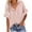 Pink Tops, variant on Htigea Womens Striped Shirts Collared V Neck Short Sleeve Casual Loose Fit Tee Summer Beach Vacation Travel Tops Black S