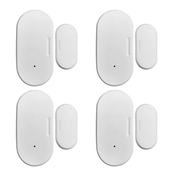 4X Tuya Zigbee Sensor de Puerta Y Ventana Automatización del Hogar Inteligente Protección de Seguridad Aplicación Smartlife Alarma Control Remoto Empuje En Tiempo Real