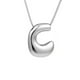 thumbnail image 1 of Collar con Letra Personalizada para Mujer | Collar con Inicial para Mamá | Joyería de Aleación Plateada | Colgante Ligero de 12 G, 1 of 2