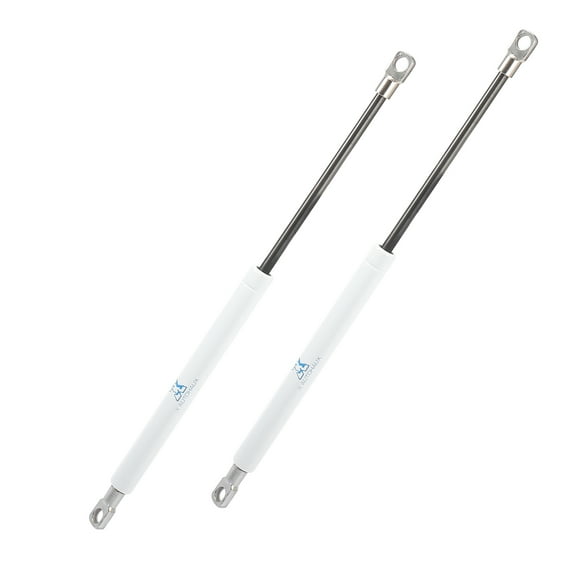 Unique Bargains 2pcs 15inch 100Lbs/445N for White Universal Lift Supports Struts Shocks Gas Spring for Car Boat RV Vehicle