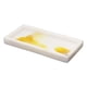 thumbnail image 1 of Bandeja de tocador con estampado de mármol, bandeja de almacenamiento, organizador de champú y ducha, soporte para macetas Blanco amarillo, 1 of 7