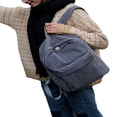 thumbnail image 3 of Women Corduroy Backpack Travel Rucksack Handbag School Bag, 3 of 3