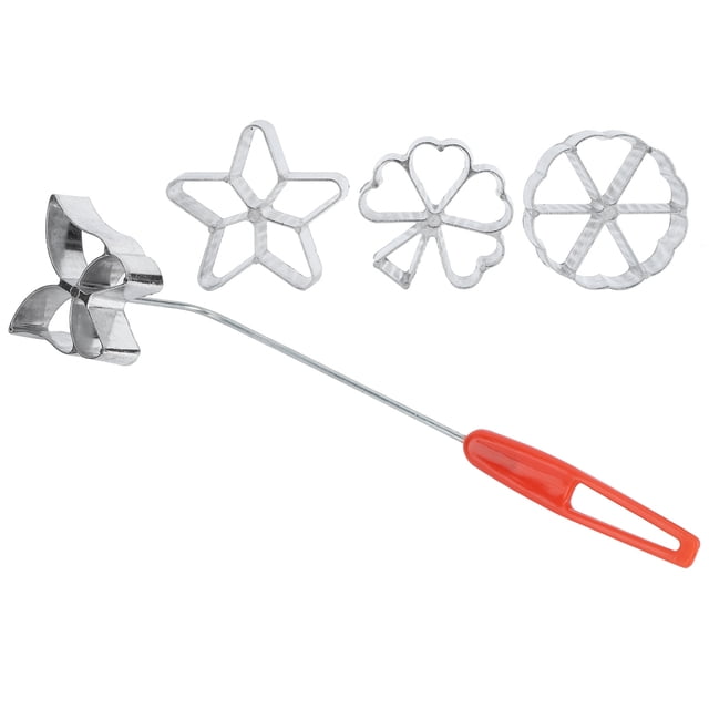 Easy To Dessert Mould, Comfortable Handle 4Pcs Cake Printing Tools, For Home Cake Shop Kitchen Accessory Bakery