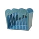 thumbnail image 5 of Comedero de heno para conejos, jaulas, cobayas, comedero de heno colgante para mascotas, comedero de hierba para conejos. Azul, 5 of 9