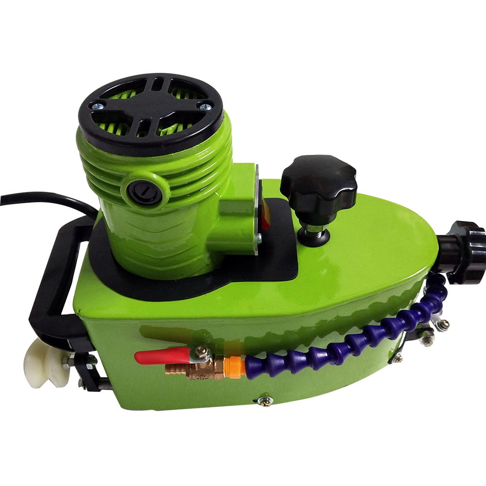 Electric Small Glass Edging Machine Straight Round Bevel Edge Trimmer Grinder Portable Tile Trimmer