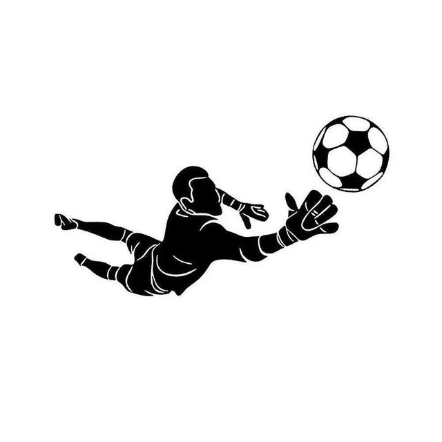 Fútbol Deporte Soccer R Art Viny Pegatina removible