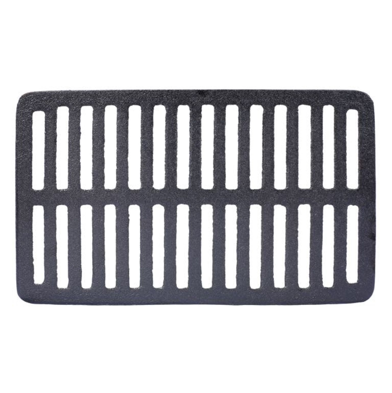 Oval Cast Iron Grill Outdoor, Portable Charcoal Grill and Cast Iron Skillet - 100% Cast Iron, Enameled, Durable, Small Charcoal Grill, , Hibachi Grill