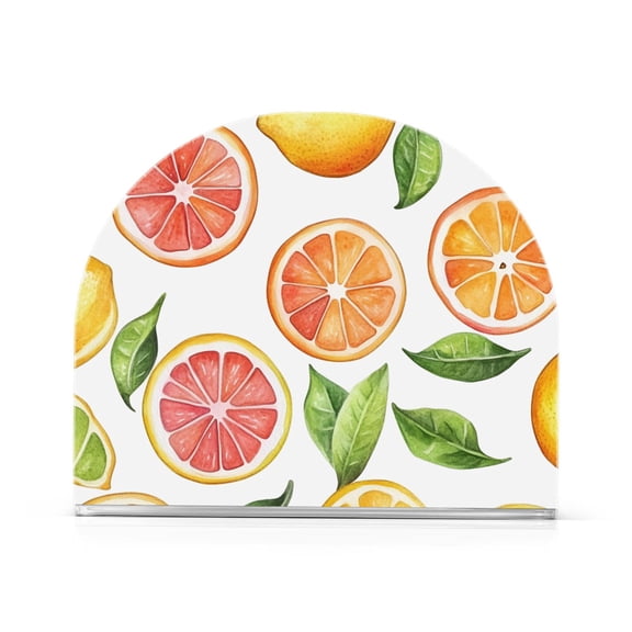 Yayeee Napkin Holder for Table Kitchen Paper Tissue Organization, Candy Orange
