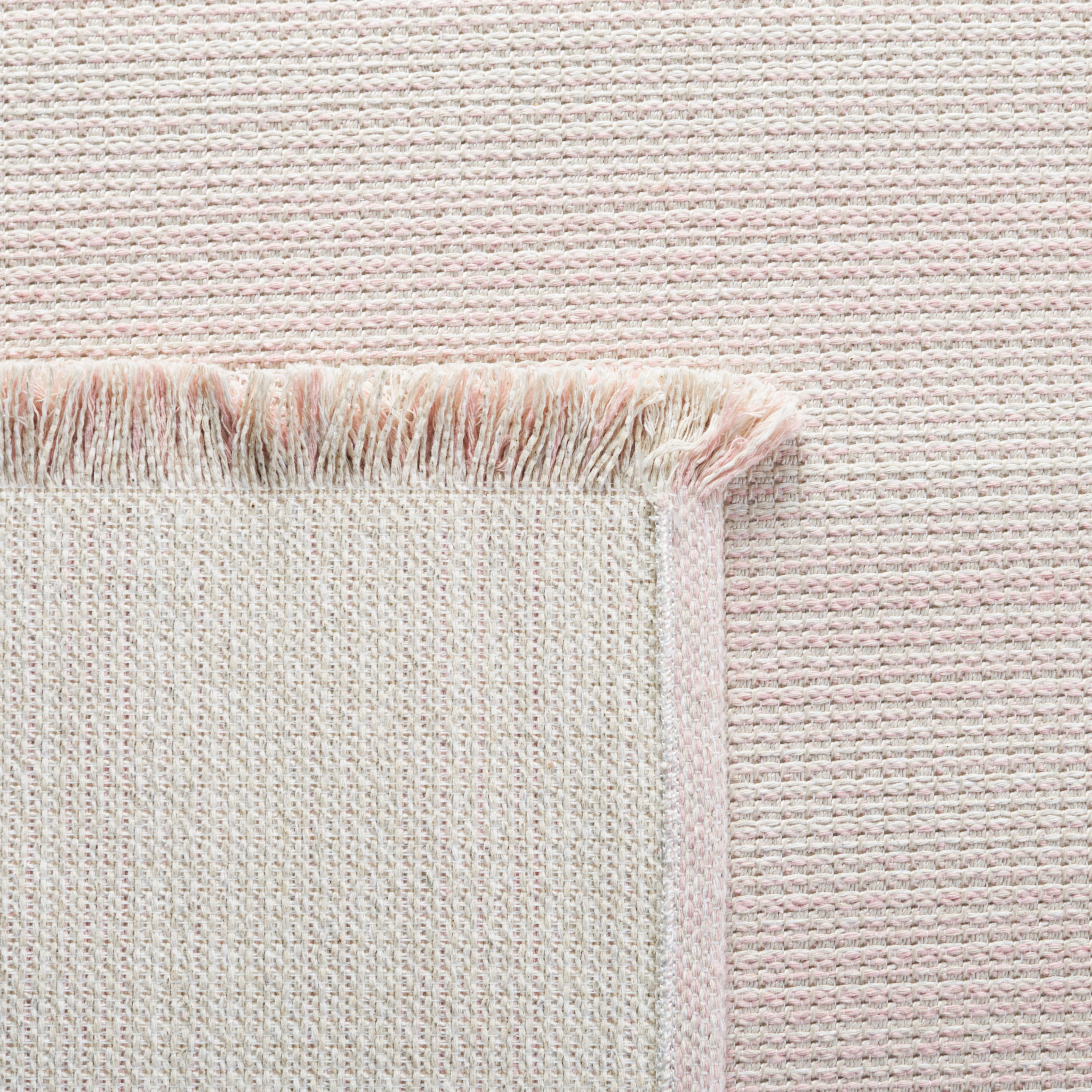 SAFAVIEH Augustine Thornton Striped Area Rug, Ivory/Pink, 5' x 7'7"
