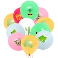 thumbnail image 1 of KAKOWELY Juego de 30 globos de látex para fiesta hawaiana, decoración con diseño hawaiano, accesorios para fiesta de cumpleaños, estilo mixto, 1 of 5