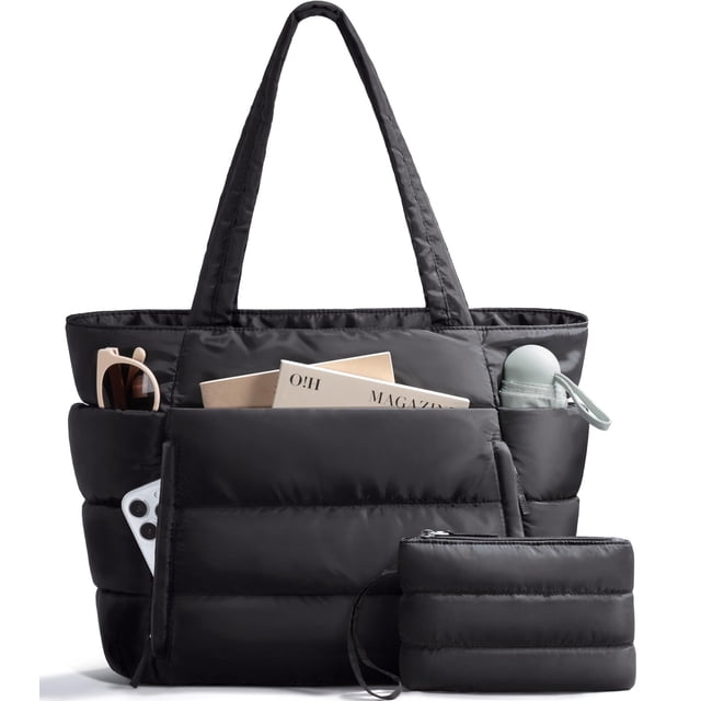 Bolso Tote Acolchado Ligero Bagstellar 41x15x33 cm