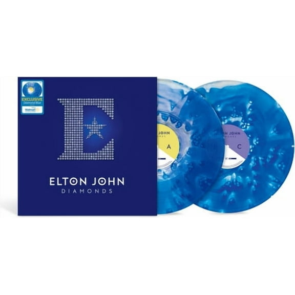 Elton John - Diamonds (Walmart Exclusive) - Diamond Blue Vinyl 2 LP