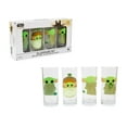 thumbnail image 2 of Star Wars: The Mandalorian Grogu With Frog 10-Ounce Tumbler Glasses | Set of 4, 2 of 7