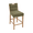 Beige, variant on Guyou 26" Modern Bar Stools Set of 2, Chenille Upholstered Counter Height Barstools, Armless Wooden Bar Chairs for Kitchen Island, Home Bar, Beige