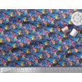 thumbnail image 2 of Soimoi Poly Georgette Fabric Animal Skin Abstract Fabric Prints By Yard 52 Inch Wide, 2 of 3