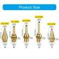 thumbnail image 5 of Zeiwohndc Melt Adhesive Applicator Nozzle Tip Copper Construction For Crafting Projects, 5 of 13