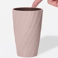 thumbnail image 3 of Plastic Bathroom Tumbler, Stackable Reusable Water Drinking Mug, Travel Toothbrush Holder, Multi Function Portable Unbreakable Toothbrush Mouthwash Cup for Bathroom Travel Hotel,Z4-Pink, 3 of 5