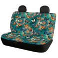 thumbnail image 2 of Pzuqiu Car Seat Covers Easy to Install Polyester, Compatible with Front Seat Rear Bench, for Trucks Sedans, Butterflies Print, 2 of 10
