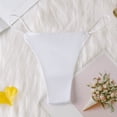 thumbnail image 2 of B91xZ Culottes Bikini pour Femmes Confort Extensible Culottes, Blanc G, 2 of 3