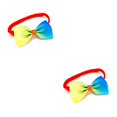 thumbnail image 3 of Pajarita ajustable Greeniant moda mascotas color degradado Type2 NO2, 3 of 6
